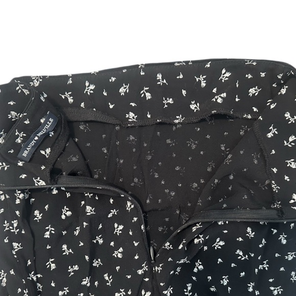 Floral Black Midi Skirt - Picture 4 of 4